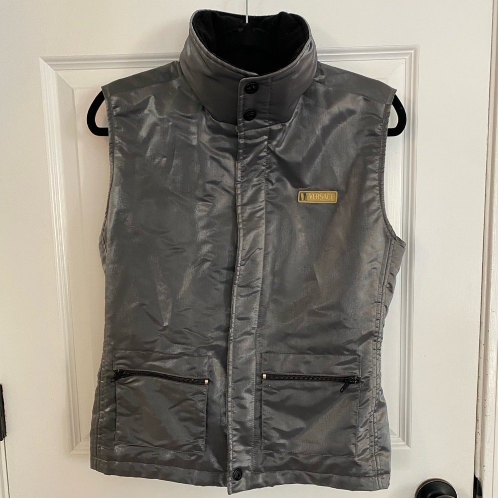 Versace Women’s Metallic Vest